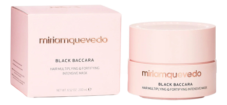 Miriam Quevedo Стимулирующая рост и объем волос маска с экстрактом розы Black Baccara Hair Multiplying & Fortifying Intensive Mask 200мл