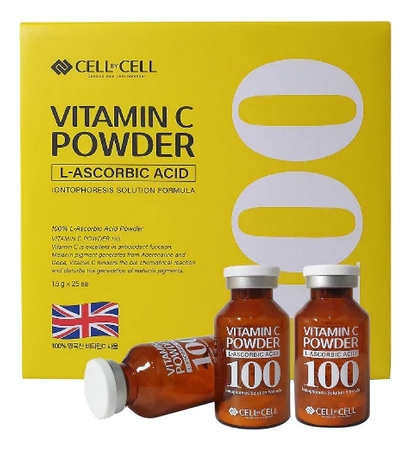 CELL by CELL Осветляющая пудра для лица с витамином С Vitamine C Powder