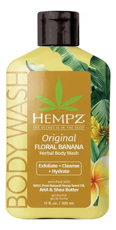 Hempz Гель для душа Original Floral Banana Herbal Body Wash 