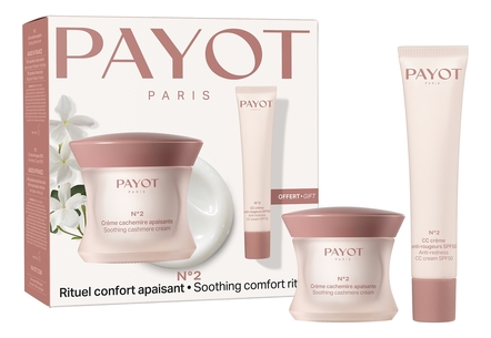 Payot Набор для лица Duo (крем Creme Cachemire Apaisante 50мл + CC крем Creme Anti-Rougeurs 40мл)