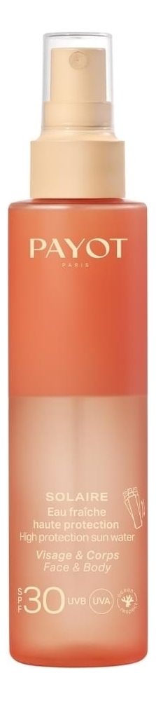 

Солнцезащитный спрей для лица и тела Solaire Eau Fraiche Haute Protection SPF30 150мл