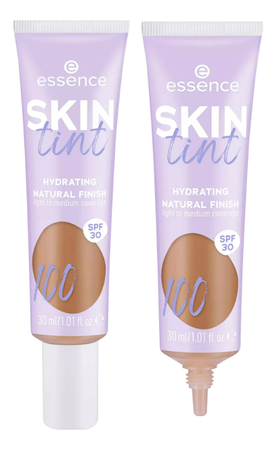 essence Увлажняющая тональная основа-тинт для лица Skin Tint SPF30 30мл