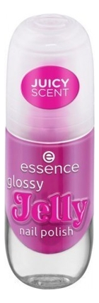 essence Лак-желе для ногтей Glossy Jelly Nail Polish 8мл