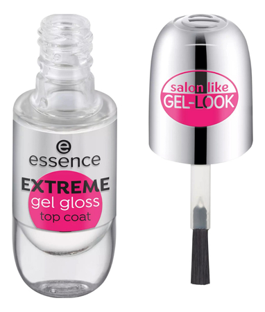 essence Верхнее покрытие для ногтей Extreme Gel Gloss Top Coat 8мл