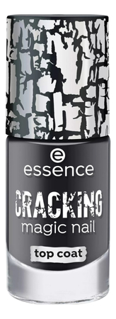 essence Верхнее покрытие для ногтей Cracking Magic Nail Top Coat 8мл