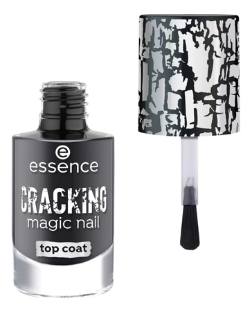 essence Верхнее покрытие для ногтей Cracking Magic Nail Top Coat 8мл