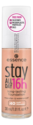 Тональная основа для лица Stay All Day 16h Long-Lasting Foundanation 30мл