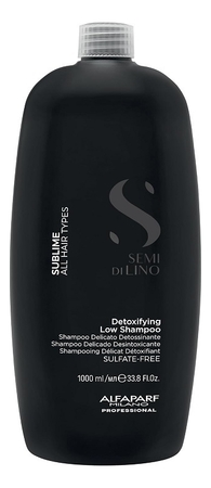 Alfaparf Milano Детокс-шампунь для волос Semi Di Lino Sublime Detoxifying Low Shampoo