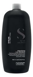 Детокс-шампунь для волос Semi Di Lino Sublime Detoxifying Low Shampoo