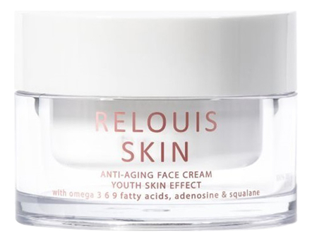 RELOUIS Антивозрастной крем для лица Эффект молодой кожи Relouis Skin Anti-Aging Face Cream 50+ 40г