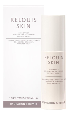 RELOUIS Увлажняющая сыворотка для лица с эффектом блюринга Relouis Skin Hydration & Repair Blur Effect Moisturizing Face Serum 50г