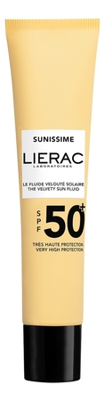 Lierac Солнцезащитная эмульсия для лица Sunissime Le Fluide Veloute Solaire SPF50+ 40мл