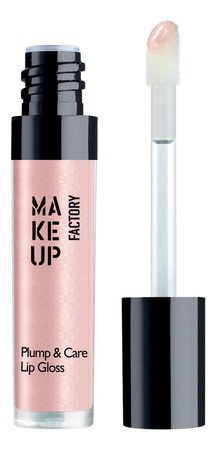 MAKE UP FACTORY Блеск для губ Plump & Care Lip Gloss 4мл