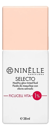 NINELLE Тональный крем-флюид с эффектом здорового сияния Selecto Fluido 38мл