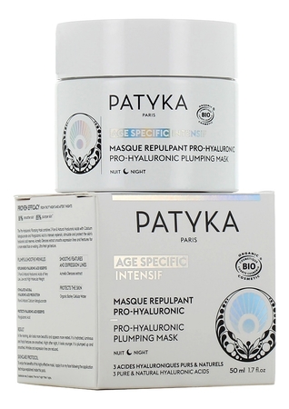 PATYKA Ночная маска для лица гиалуроновая Age Specific Intensif Masque Repulpant Pro-Hyaluronic 50мл