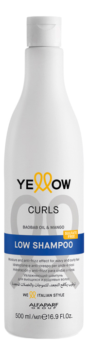 Шампунь для кудрявых и вьющихся волос Curls Low Shampoo