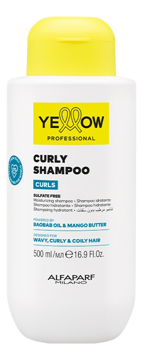 Шампунь для кудрявых и вьющихся волос Curls Low Shampoo: Шампунь 500мл