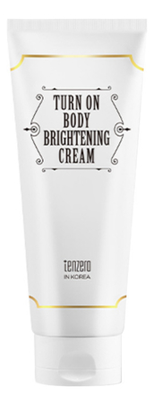 TENZERO Выравнивающий тон кожи крем для тела Turn On Body Brightening Cream 180мл