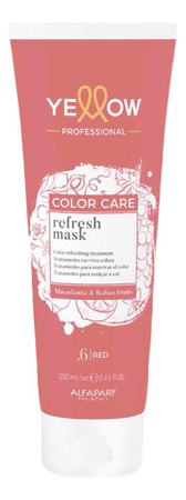 Yellow Professional Пигментированная маска для волос Color Care Refresh Masks 250мл