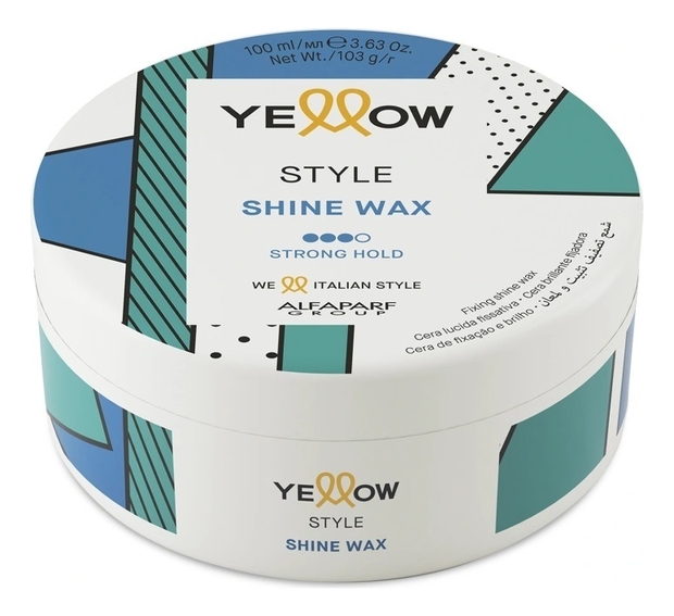 Воск для укладки и блеска волос Style Shine Wax 100мл