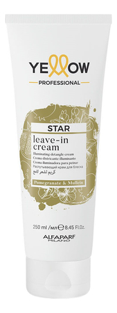 Yellow Professional Несмываемый крем для придания блеска волосам Star Leave-in Cream 250мл