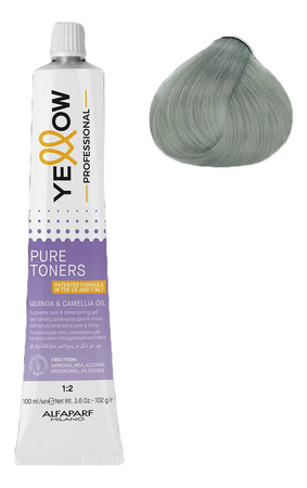 Yellow Professional Тонирующий гелевый краситель для волос Pure Toners 100мл