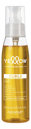 Yellow Professional Увлажняющий масло для вьющихся и кудрявых волос Curls Oil Anti-Frizz 125мл 