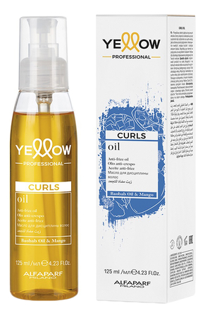 Yellow Professional Увлажняющий масло для вьющихся и кудрявых волос Curls Oil Anti-Frizz 125мл 