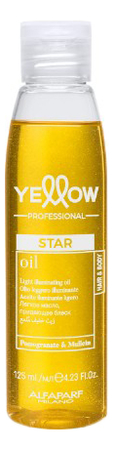 Yellow Professional Масло для придания блеска волосам Star Oil 125мл