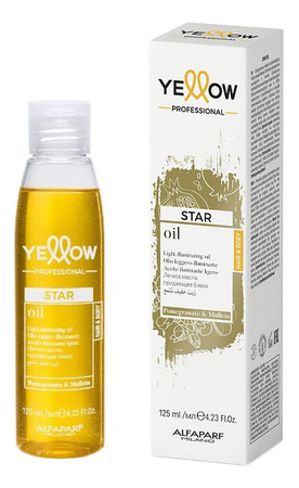 Yellow Professional Масло для придания блеска волосам Star Oil 125мл