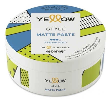 Yellow Professional Матирующая паста для волос сильной фиксации Style Matte Paste 100мл