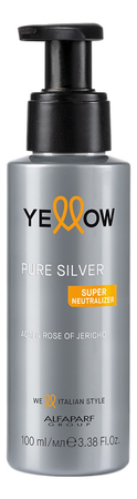 Yellow Professional Фиолетовый пигмент для нейтрализации желтых оттенков Silver Pure Color 100мл