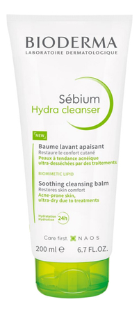 Bioderma Успокаивающий очищающий бальзам для лица Sebium Hydra Cleanser 200мл