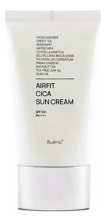 Bueno Солнцезащитный крем с экстрактом азиатской центеллы AirFit Cica Sun Cream SPF50+ PA++++ 50мл