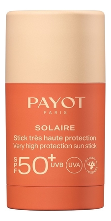 Payot Солнцезащитное масло для лица в стике Solaire Stick Tres Haute Protection SPF50+ 15г