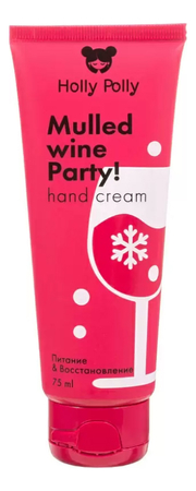 Holly Polly Крем для рук Питание и восстановление Mulled Wine Party! Hand Cream 75мл