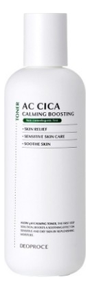 Deoproce Тонер для лица с экстрактом центеллы AC Cica Calming Boosting Toner 150мл