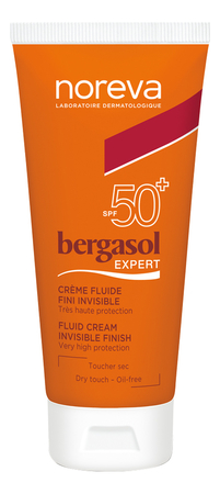 Noreva Легкий солнцезащитный крем для лица и тела Bergasol Expert Fluid Cream SPF50+