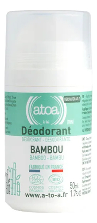 ATOA Шариковый дезодорант Бамбук Deodorant Rechargeable Bambou