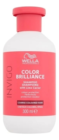 Wella Шампунь для окрашенных жестких волос Invigo Color Brilliance Shampoo