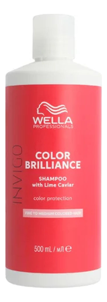 

Шампунь для защиты цвета окрашенных нормальных и тонких волос Invigo Color Brilliance Shampoo: Шампунь 500мл, Шампунь для защиты цвета окрашенных нормальных и тонких волос Invigo Color Brilliance Shampoo