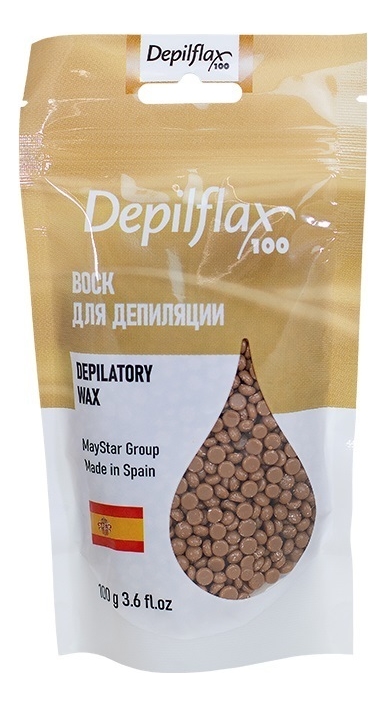 Горячий воск для депиляции в гранулах с ароматом шоколада Depilatory Wax