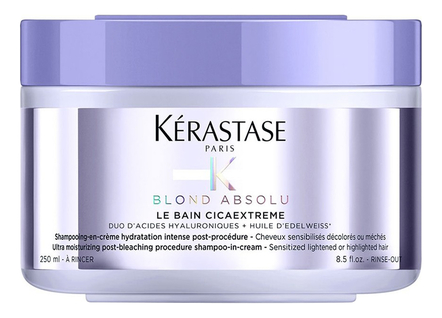 KERASTASE Крем-шампунь для осветленных волос Blond Absolu Le Bain Cicaextreme 250мл