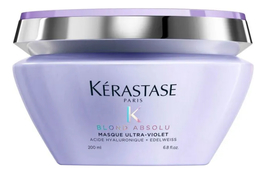 Маска для нейтрализации желтизны волос Blond Absolu Masque Ultra-Violet