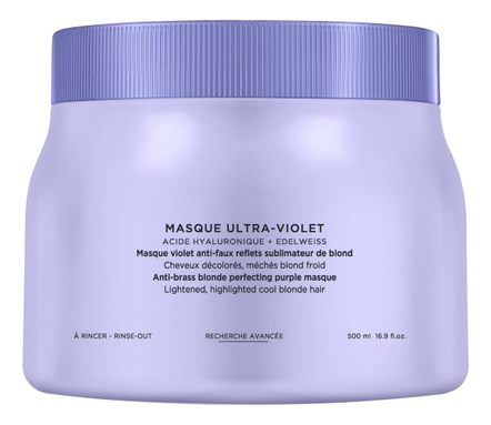 KERASTASE Маска для нейтрализации желтизны волос Blond Absolu Masque Ultra-Violet