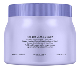 Маска для нейтрализации желтизны волос Blond Absolu Masque Ultra-Violet