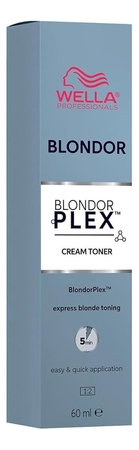 Wella Перманентный тонирующий крем для волос BlondorPlex Cream Toner 60мл