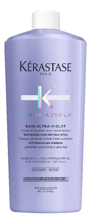 KERASTASE Шампунь для нейтрализации желтизны волос Blond Absolu Bain Ultra-Violet