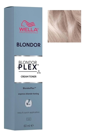 Wella Перманентный тонирующий крем для волос BlondorPlex Cream Toner 60мл