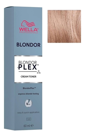 Wella Перманентный тонирующий крем для волос BlondorPlex Cream Toner 60мл